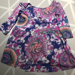 SOLD Lilly Pulitzer Minnie Dress Size M 6-7